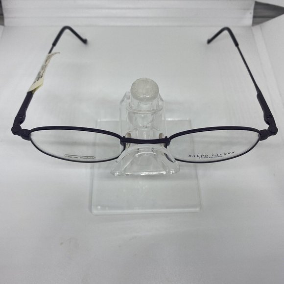 NWT Ralph Lauren RL630 0W6B Eyeglasses Stainless Steel Frame Purple 46-20-135